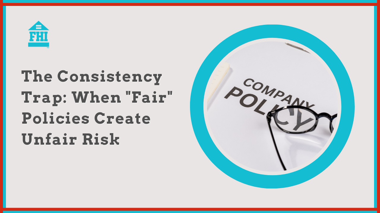 The Consistency Trap - Fair Housing